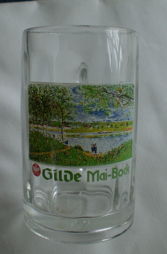 Altes bierglas gilde brauerei - bierglas,