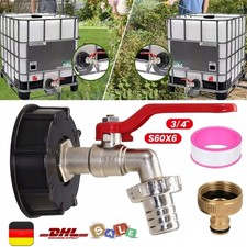 IBC-Tankauslaufhahn für