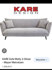 Kare Design Sofa 3 Sitzer Sofa Couch Modern Design