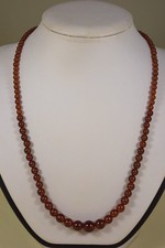 Hessonit 105ct -AA- Granat Schmuck Edelstein Heilstein Kette Collier Classic NEU