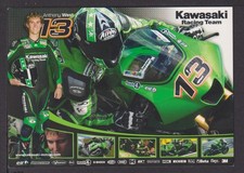Ansichtskarte Motorrad Rennen Anthony West Kawasaki Racing Team