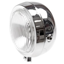 Scheinwerfer Chrome 130mm Mofa