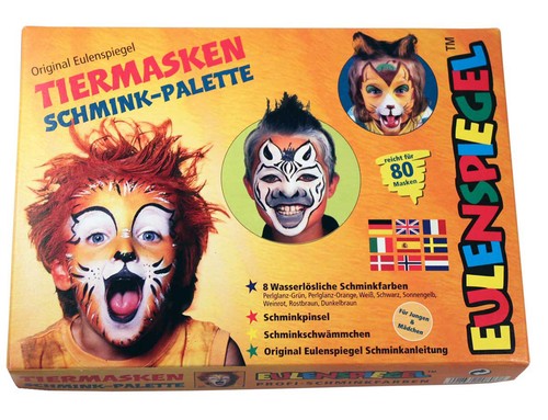 Eulenspiegel schmink palette - eulenspiegel, schmink-palette