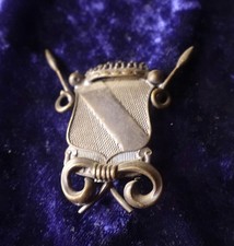 Militaria Schild Wappen Orden Medaille Krone  Adel Offizier gekreuzte Speere alt