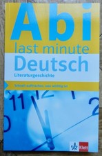 Abi last minute Deutsch