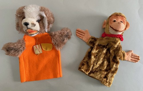 Handpuppen affe und - affe,