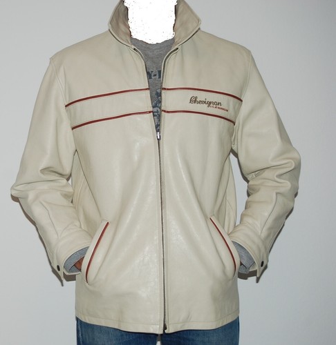 Chevignon lederjacke mantel - lederjacke,
