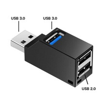 Mini USB 3.0 2.0 HUB 3 Port