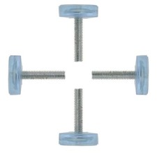 M6 x 28 x 24 mm Möbelgleiter