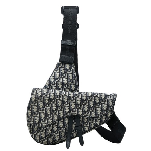 Dior oblique saddle body bag - saddle,