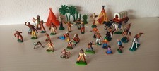 Plasty Britains Heimerle DDR Wildwest Cowboys  Indianer Reiter Figuren Konvolut