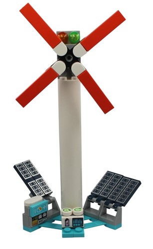 Lego solar windmühle - lego,