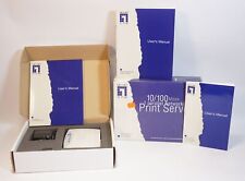 Vintage Level One 10/100 Mbps Networking Print Server FPS-0100TXU in OVP