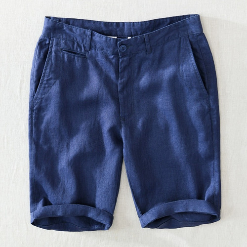Herren 100 leinen shorts - herren,