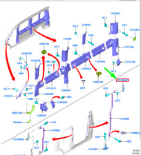 Ford Transit MK4 Halterung