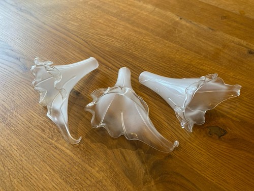 Lampenschirm glas - 3x,