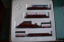 Roco Preiser HO Güterzug Circus Krone Neu OVP mit Zurüstteilen.Siehe Bilder