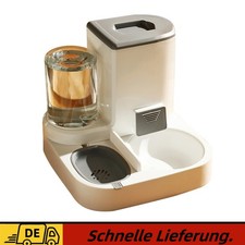 Automatischer Futterautomat Futterspender Katze Hunde für Katzen Hunde Grau