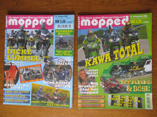 Mopped motorrad - "mopped",