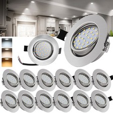 LED Einbaustrahler 230V Flach