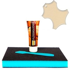 Flüssigleder repariert kleinere Beschädigungen.Farbtöne: hellbeige 10 ml.
