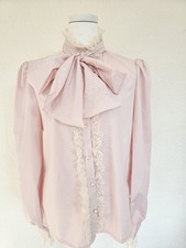 Bluse große Schleife Rüschen