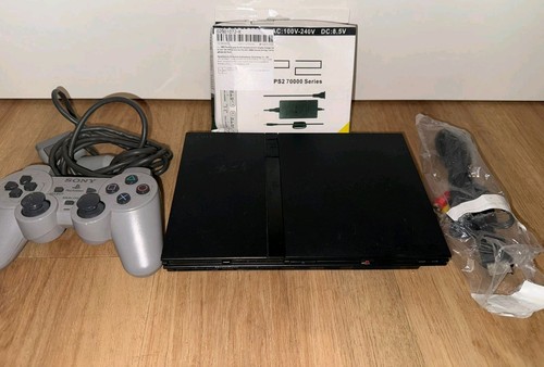 Playstation ps2 slim schwarz - ps2,