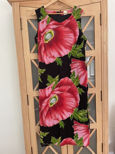 Etuikleid schwarz roter - 46,