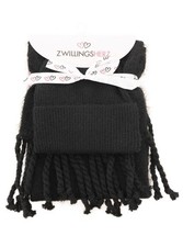 Zwillingsherz Damen Set Mütze