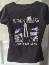 Bandshirt "Unheilig" Lady Fit M / Fruit of the Loom  Damen-Mädchen T-Shirt
