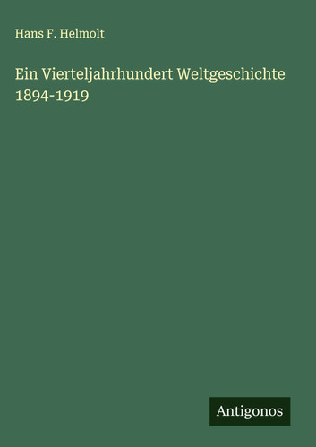 Hans helmolt ein - helmolt,