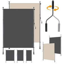 Senkrechtmarkise Balkon Sonnen