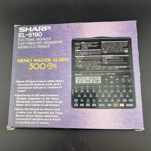 Sharp 6190 electronic - sharp, el-6190