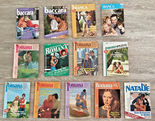 13 x baccara/ Bianca/ Romana/ Natalie Liebesromane, gebraucht aber gut erhalten