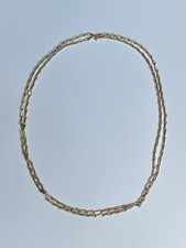 Goldene Halskette Ankerkette Kette 100 cm 1 m vergoldet ?