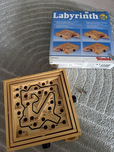 Labyrinth spiel holz simba - spiel,