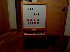 Stand, Kinder, Mal, Magnet, Tafel Spieltafel Schreibtafel Whiteboard
