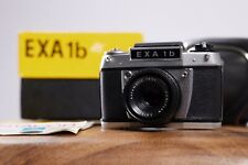 Exa 1b Analoge Kamera mit 2,8/50 Objektiv, mit Originalverpackung