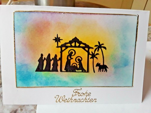 Stanzschablone weihnachten - stanzschablone,