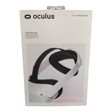 Elite Gurt für Oculus Quest 2 Kopfstütze Halter VR Gaming Weiß/Schwarz B-WARE