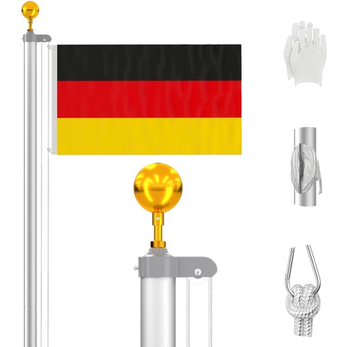 Fahnenmast aluminium - fahnenmast,