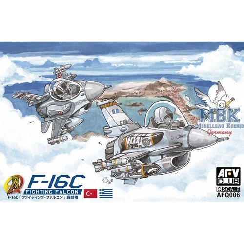 Afv club afvq006 16c - afvq006, f-16c