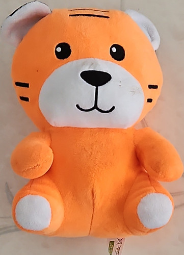 Tiger stofftier orange klein - orange,
