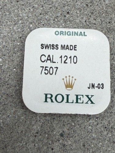 1876 rolex cal 1210 - cal., 1210-7507