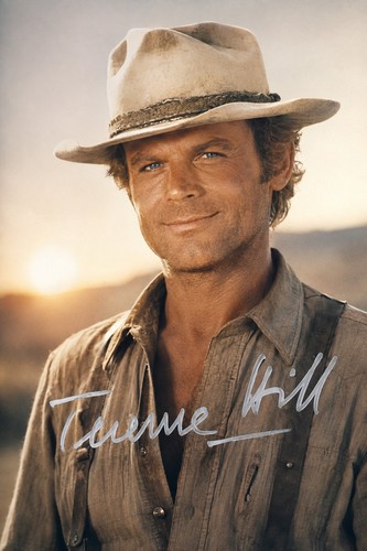 Terence hill autogramm - hill,,