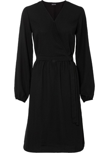 Wickelkleid mit ausschnitt - wickelkleid, v-ausschnitt