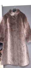 Damen Pelzmantel Fellmantel
