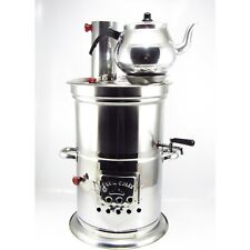 Holzkohle Samowar Kömürlü