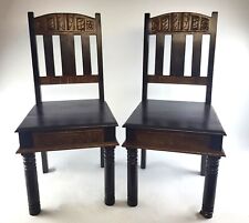 Stuhl,Sit Möbel Stuhl, aus recyceltem,2er-Set Almirah 5112-30,Neu