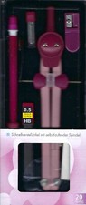 Zirkelset, 20-teilig rosa für